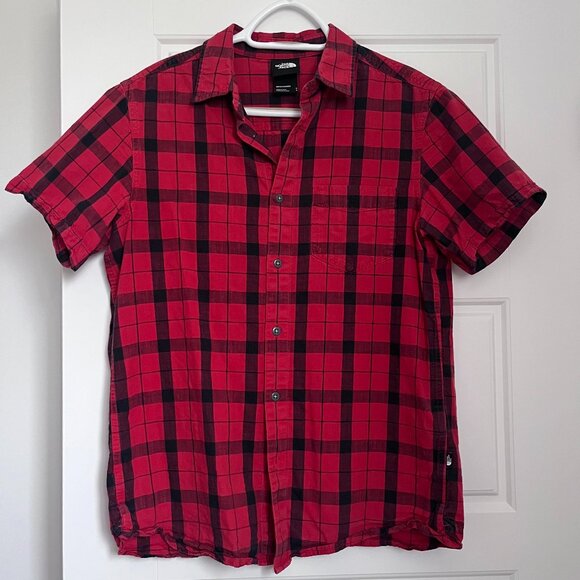 North Face Button Up Shirt - Picture 1 of 4